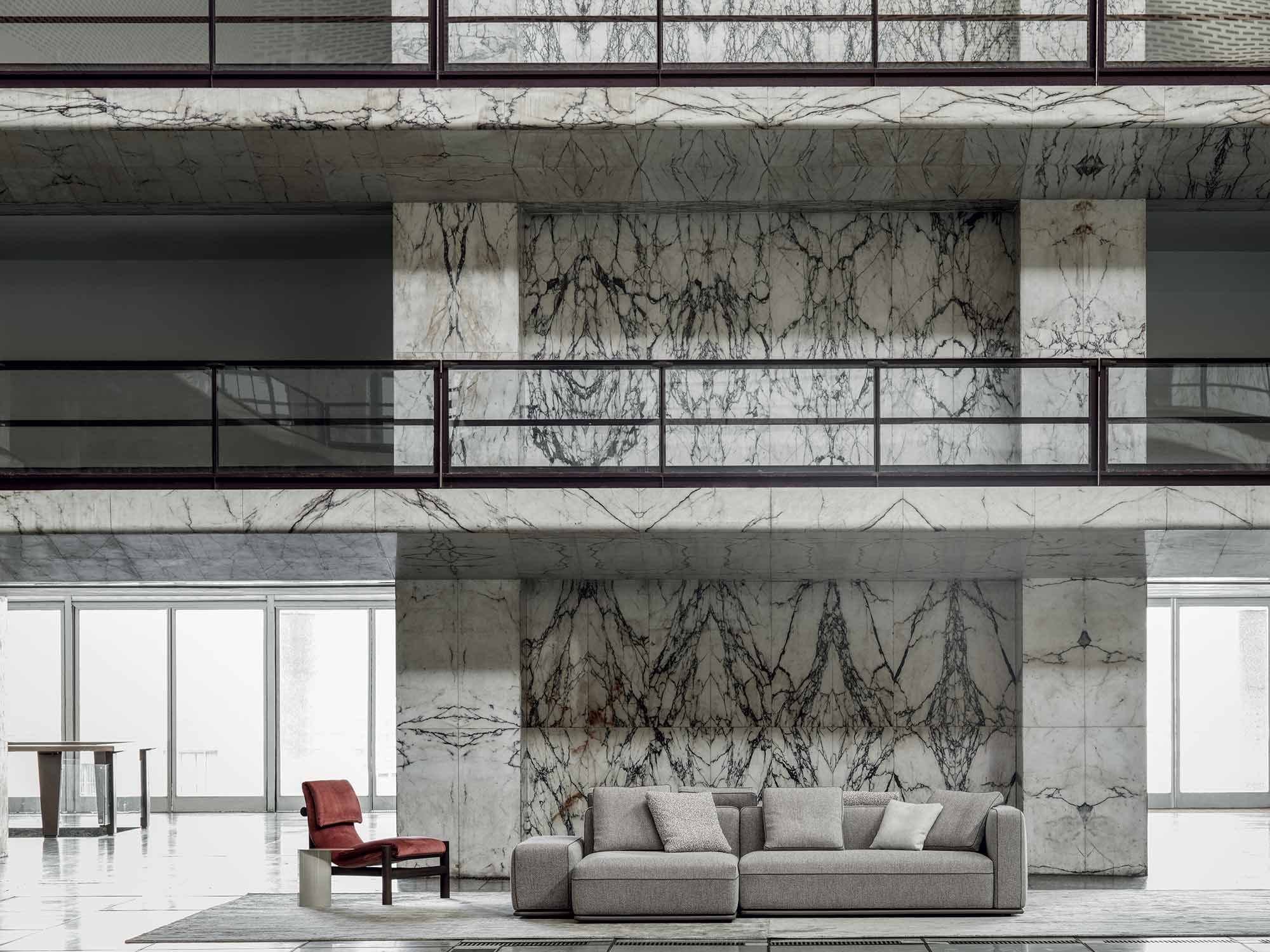 Двусторонняя ткань диван Frigerio Эдди ARCH-00000738 - Вид №4