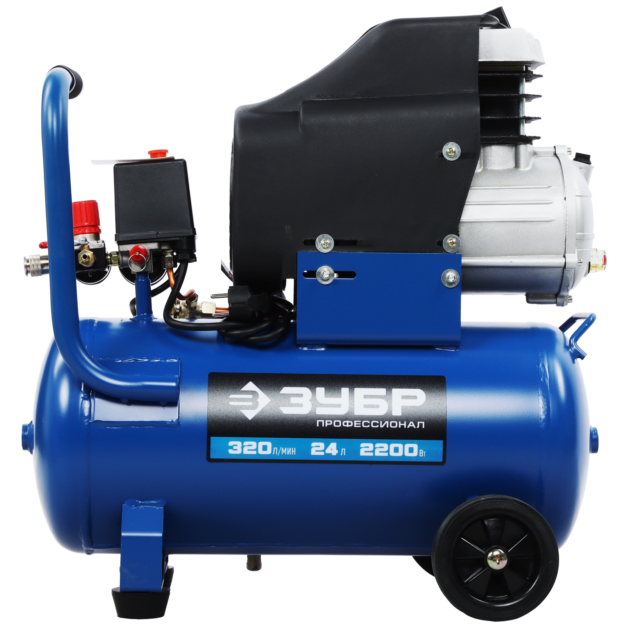 Компрессор поршневой масляный Зубр КПМ-320-24 5312015 STDN-0141674 - Вид №3