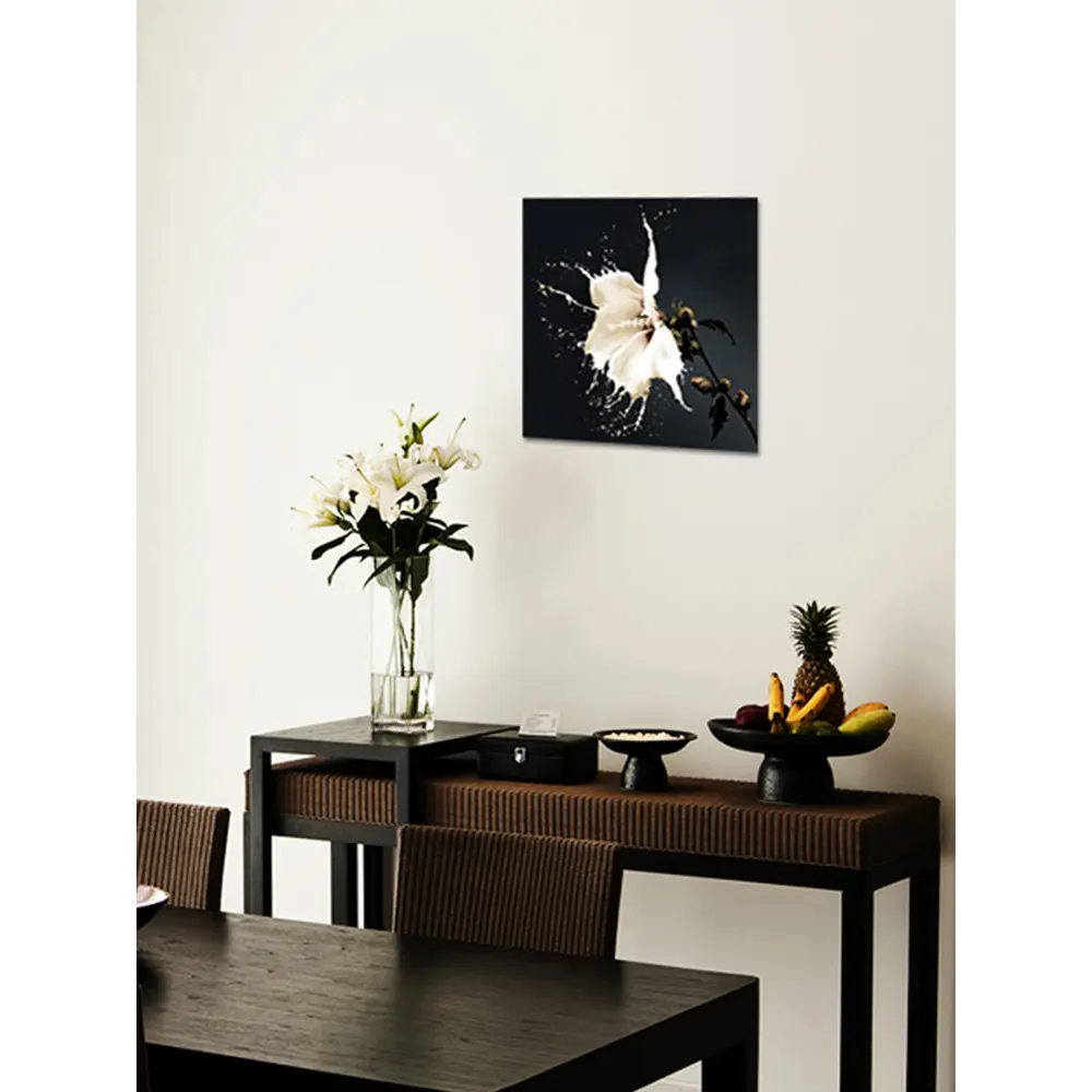 Картина на стекле "Фантазия цветов" 30x30 см 82924127 STLM-2049289 Santreyd  - Вид №3