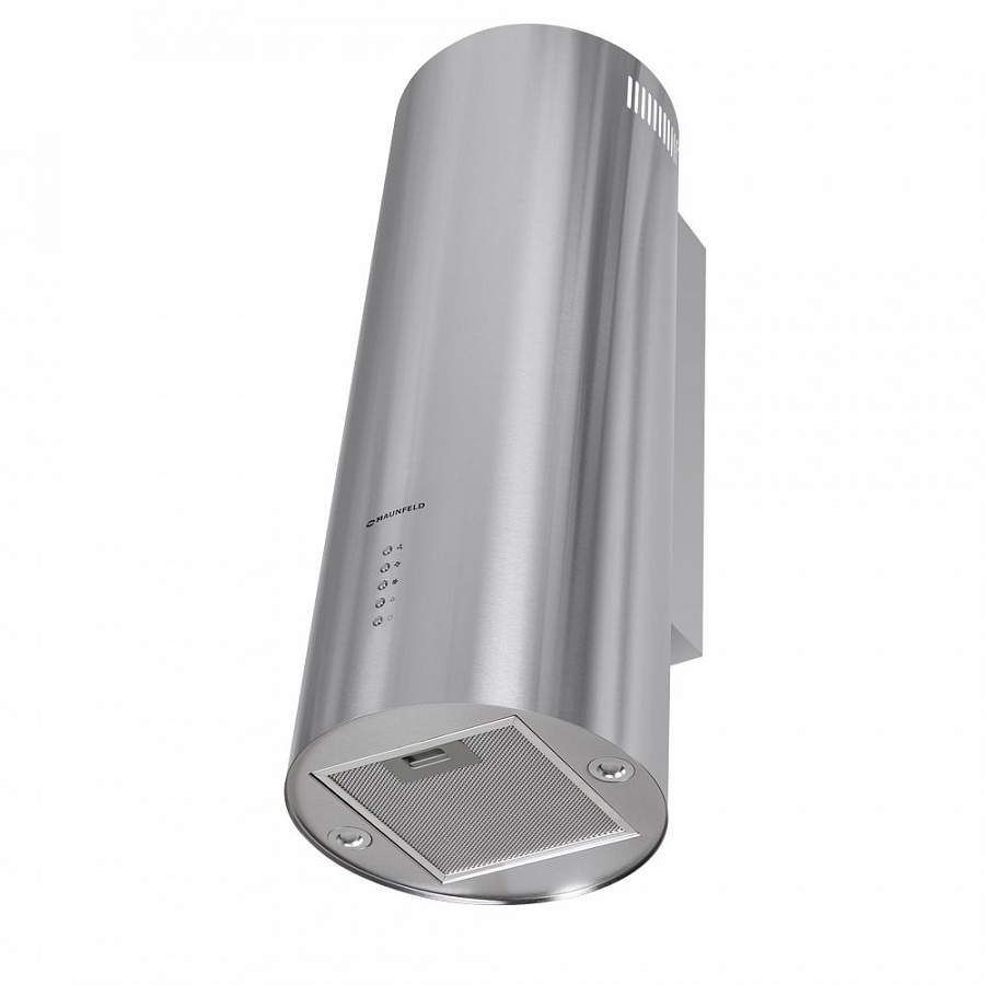 Lee Wall 35 INOX Вытяжка / настенная,ширина 350 мм, электронное управление,3 скорости, 1050 м3/ч, 63 дб, светодиодное led освещение, нержавеющая сталь Maunfeld Santreyd  - Вид №2