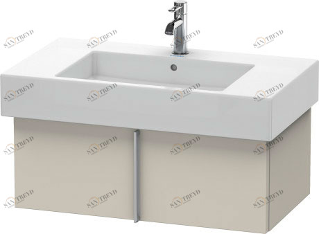 VE611309191 Тумбочка подвесная Vero #VE6113 800 x 446 мм Серо-коричневый декор Duravit