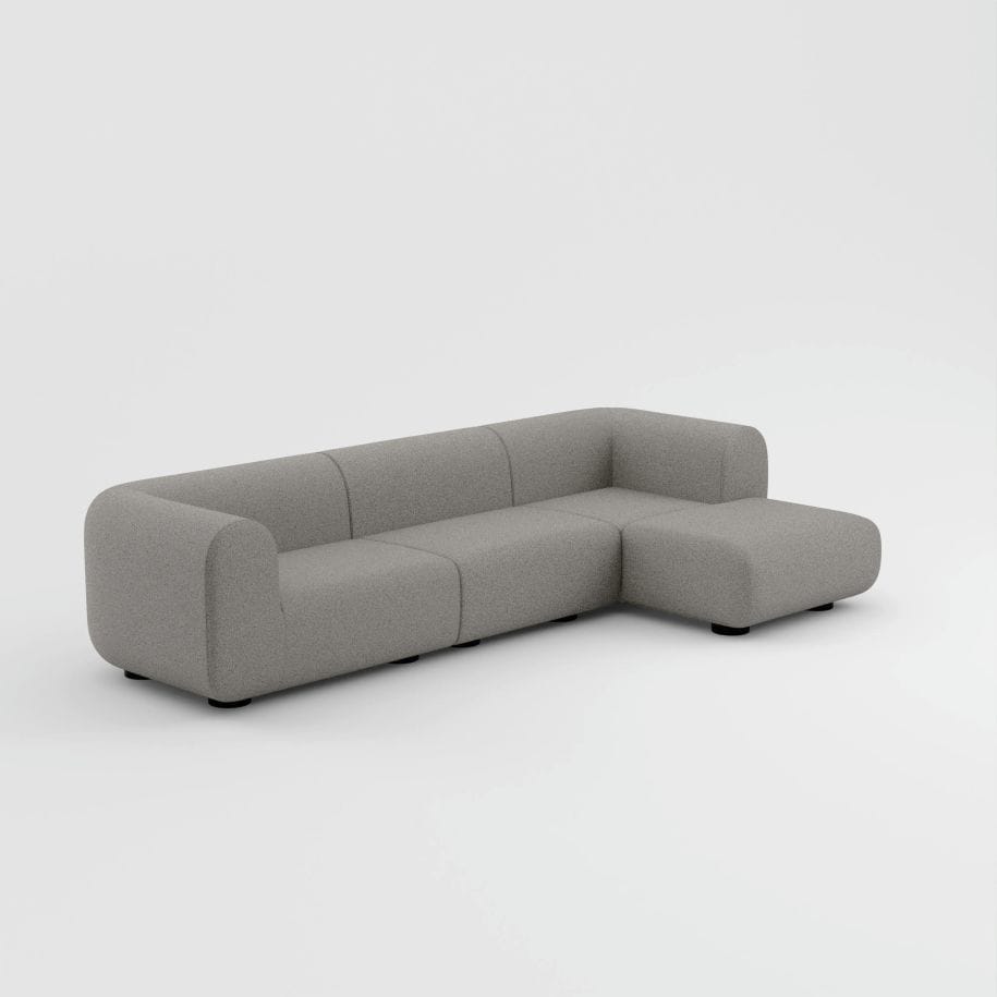 4-местный модульный тканевый диван Tom Dixon Plump sofa ARCH-00142976 - Вид №19