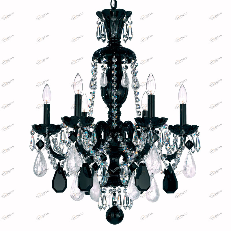 Люстра 5535 BK от Schonbek черная SCHONBEK ДИЗАЙНЕРСКИЕ 246683 Черный 