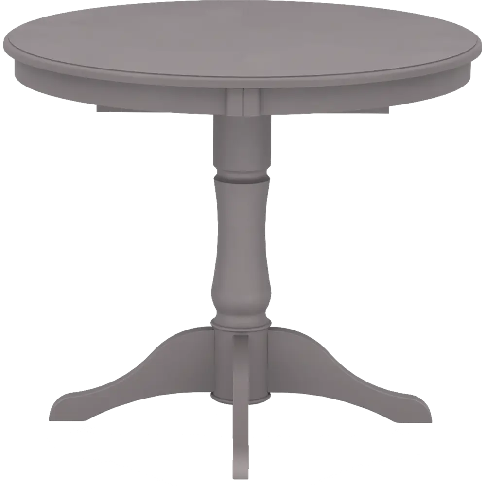 Стол кухонный Delinia Версаль раскладной 90-130x90 см круг МДФ цвет графит 83717007 STLM-2045050 - Вид №4