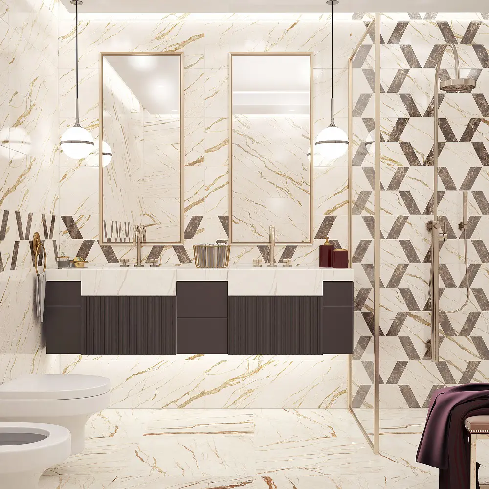 Декор настенный Керамин Гавана-Р 90x30 см 1.35 м² цвет бежевый STLM-2036229 - Вид №1