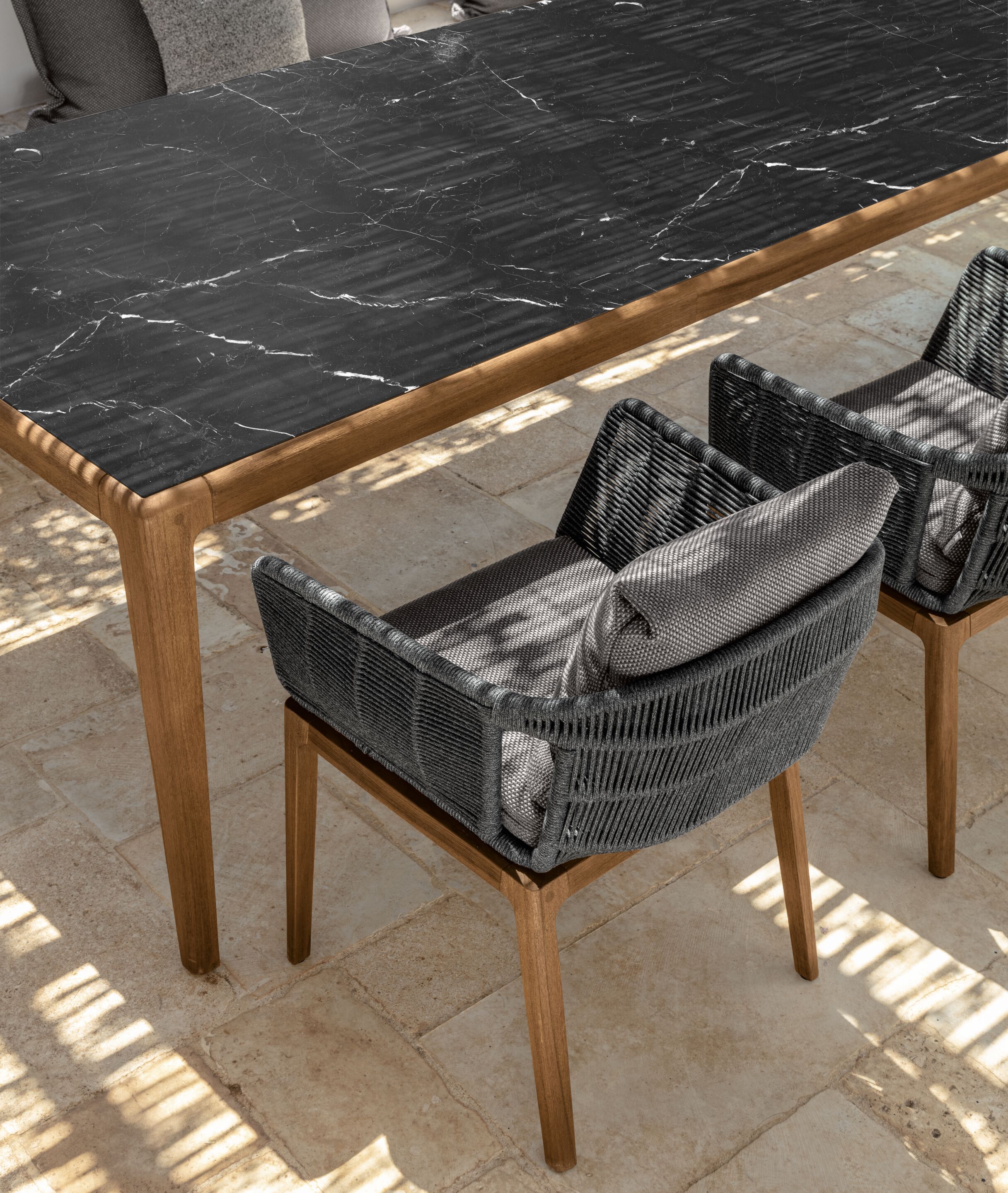 Садовый стул с подлокотниками Talenti Cruise Teak ARCH-00064927 - Вид №1