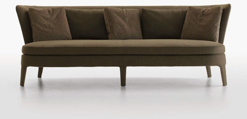 Maxalto 3-х местный тканевый диван Febo sun-id-1448458 - Вид №1