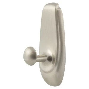 Крючок малый легкоудаляемый Command 17062BN, пластик, цвет металлик