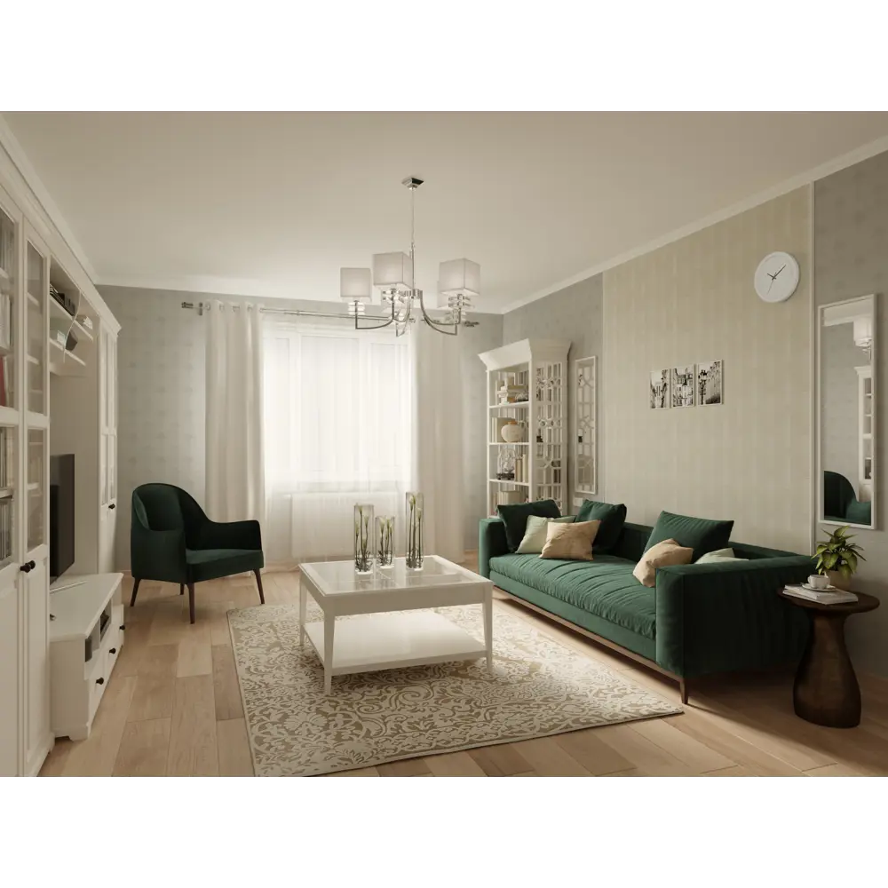 Обои флизелиновые Ар-деко 1.06х10 м цвет серый ED 4376-5 18595241 STLM-2101513 EURO DECOR Парламент - Вид №3