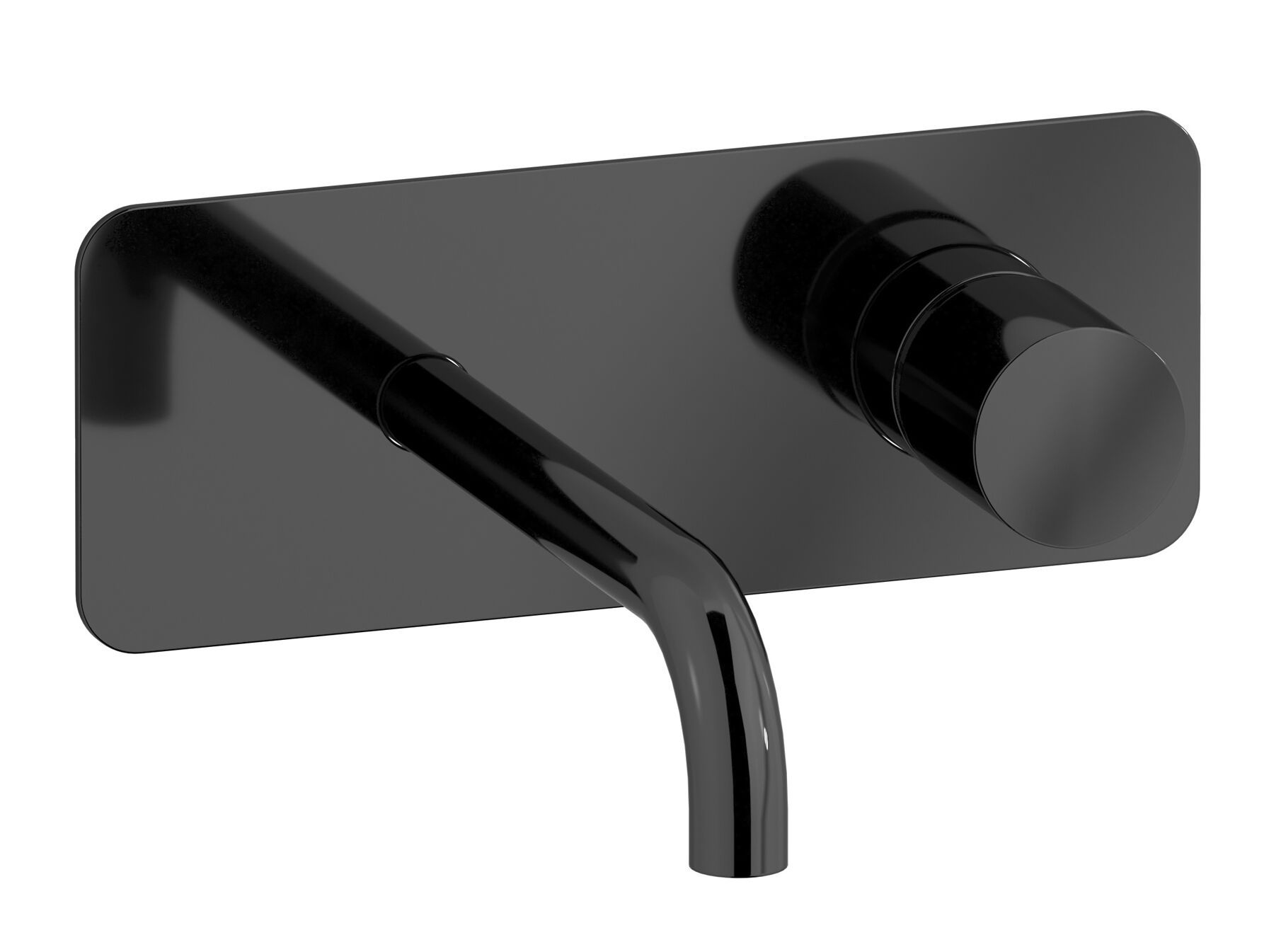 Настенный смеситель для раковины с 2 отверстиями и автоматическим сливом IB Brera ARCH-00042808