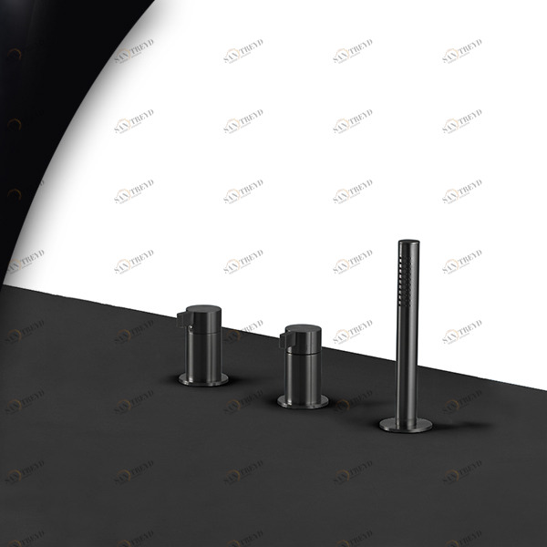 Смеситель для ванны карбон TOOX Radomonte TXQ14C