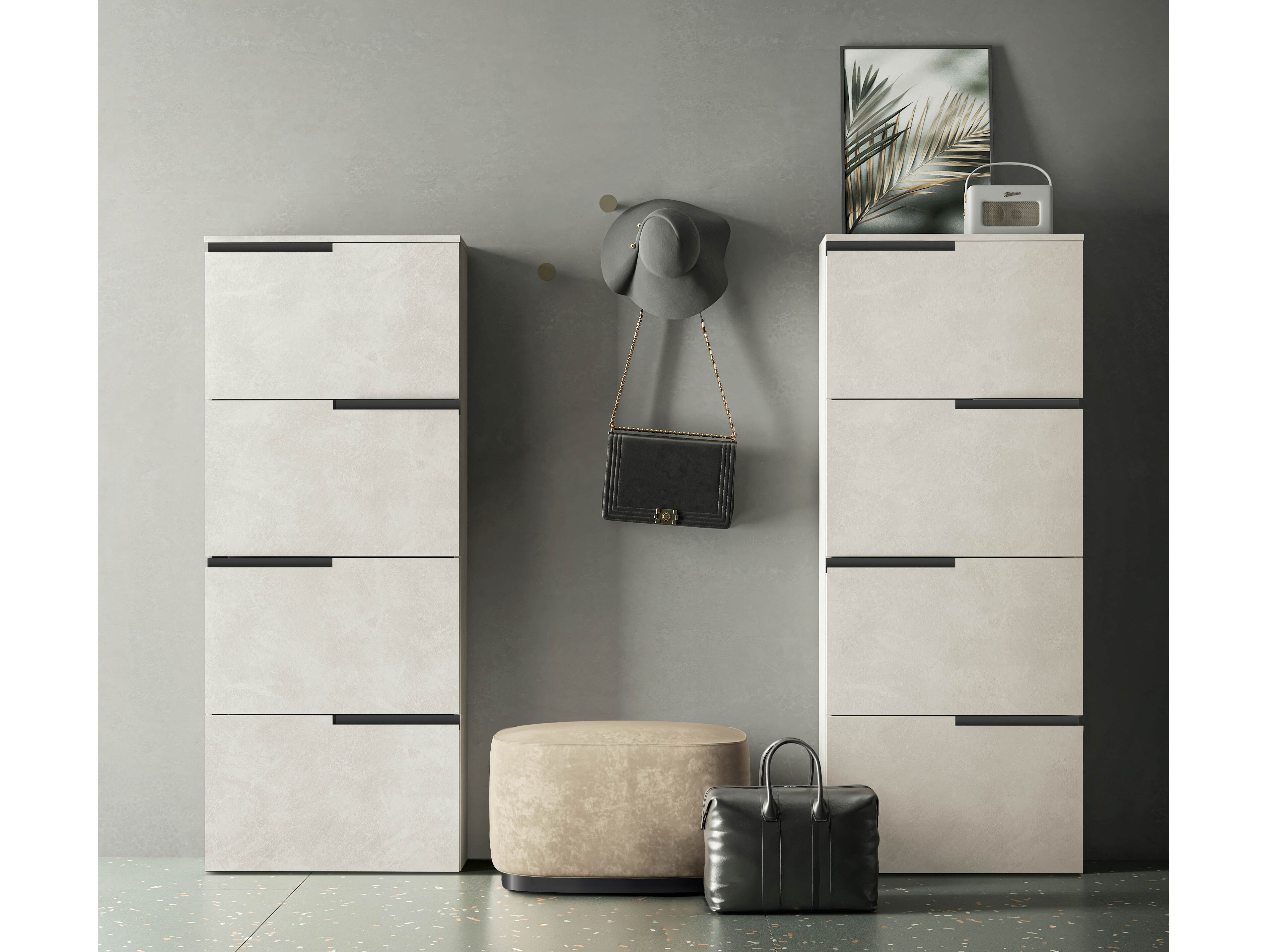 Деревянный шкаф для обуви Birex GOLA UP COMP.1 ARCH-00113125 - Вид №1