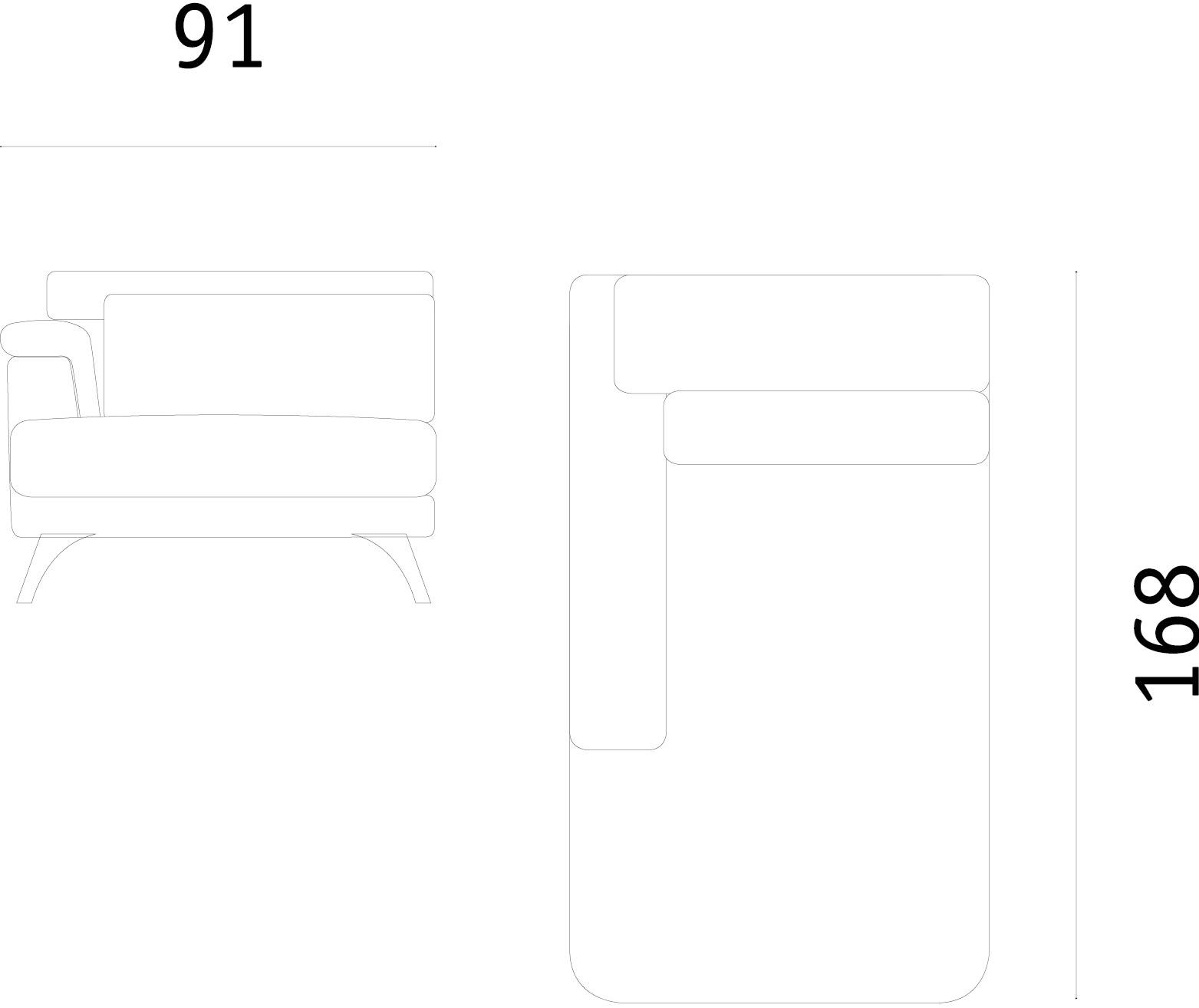Febal Casa Угловой диван-кровать из ткани sun-id-1474133 - Вид №13