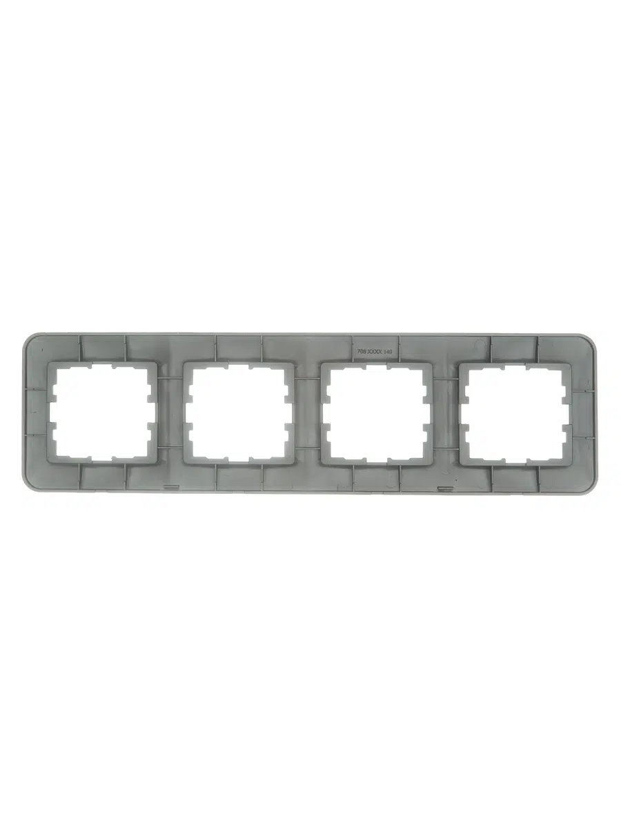 ASTI Рамка 4-ая горизонтальная б/вст платина LEZARD 7081-3500-149 - Вид №1