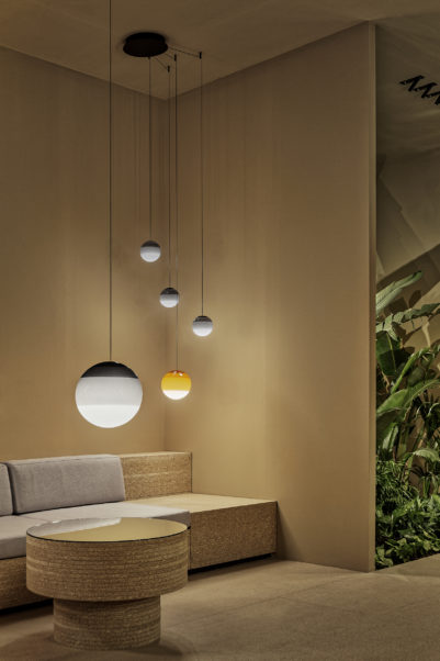 086081 Люстра зеленая Marset Dipping Light  - Вид №1