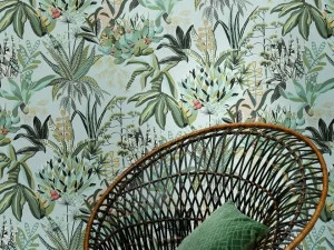 LELIEVRE Обои под ткань с цветочными мотивами Premier chapitre 6440