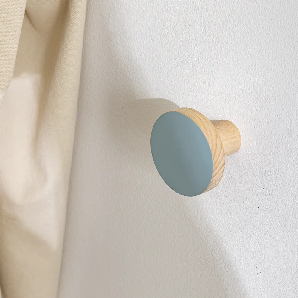 SPACEO Настенная вешалка Rondo Aqua - стильный крючок без сверления 87687936 STLM-1100669 - Вид №6