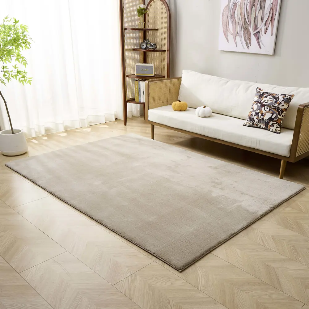 Ковер Cashmere 160x230 см полиэстер XMR-01 цвет бежевый 89389015 STLM-2106684 Santreyd 