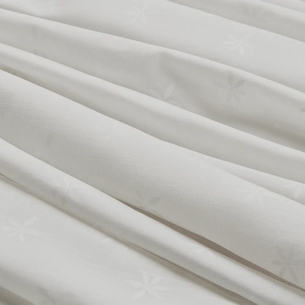 Тюль на ленте Лютик 250x260 см цвет серый MIAMOZA STLM-2052501 - Вид №3