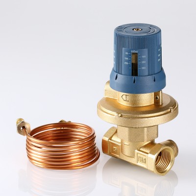 VT.041.G.30004 Автоматический регулятор перепада давления Valtec 1/2", 50–300 мбар  - Вид №5