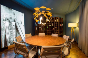 086333 Люстра 53 см бежевая Marset Discoco