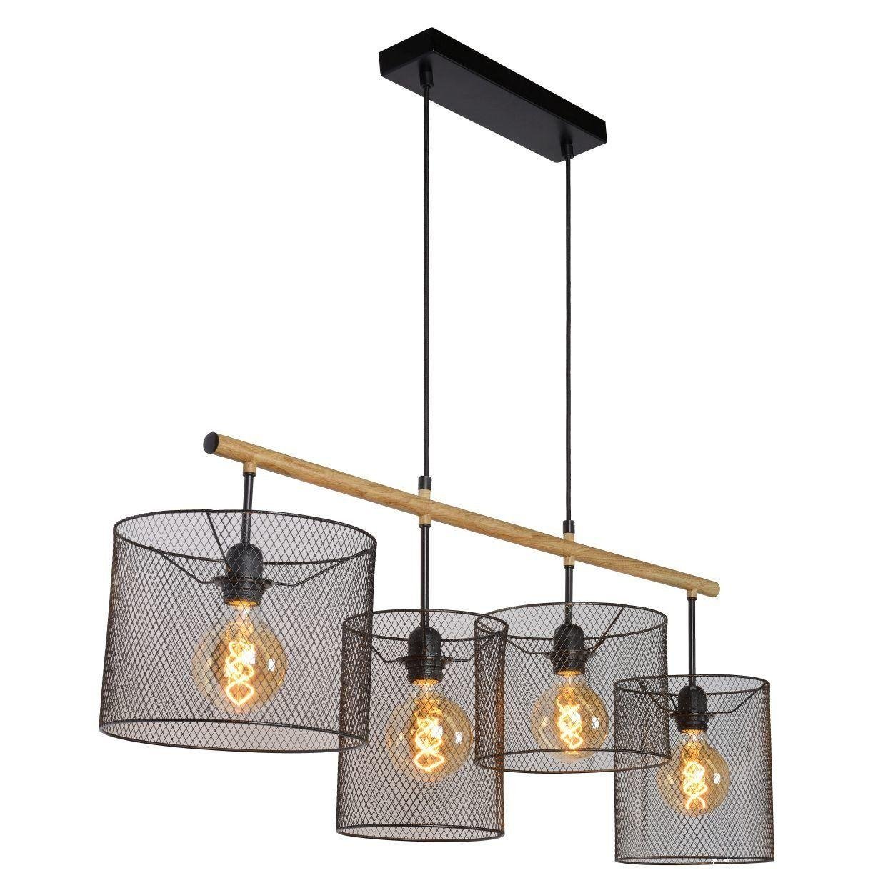 Подвесная люстра Lucide Baskett 45459/04/30 LUCIDE ДИЗАЙНЕРСКИЕ, BASKETT 137963 Черный  - Вид №2