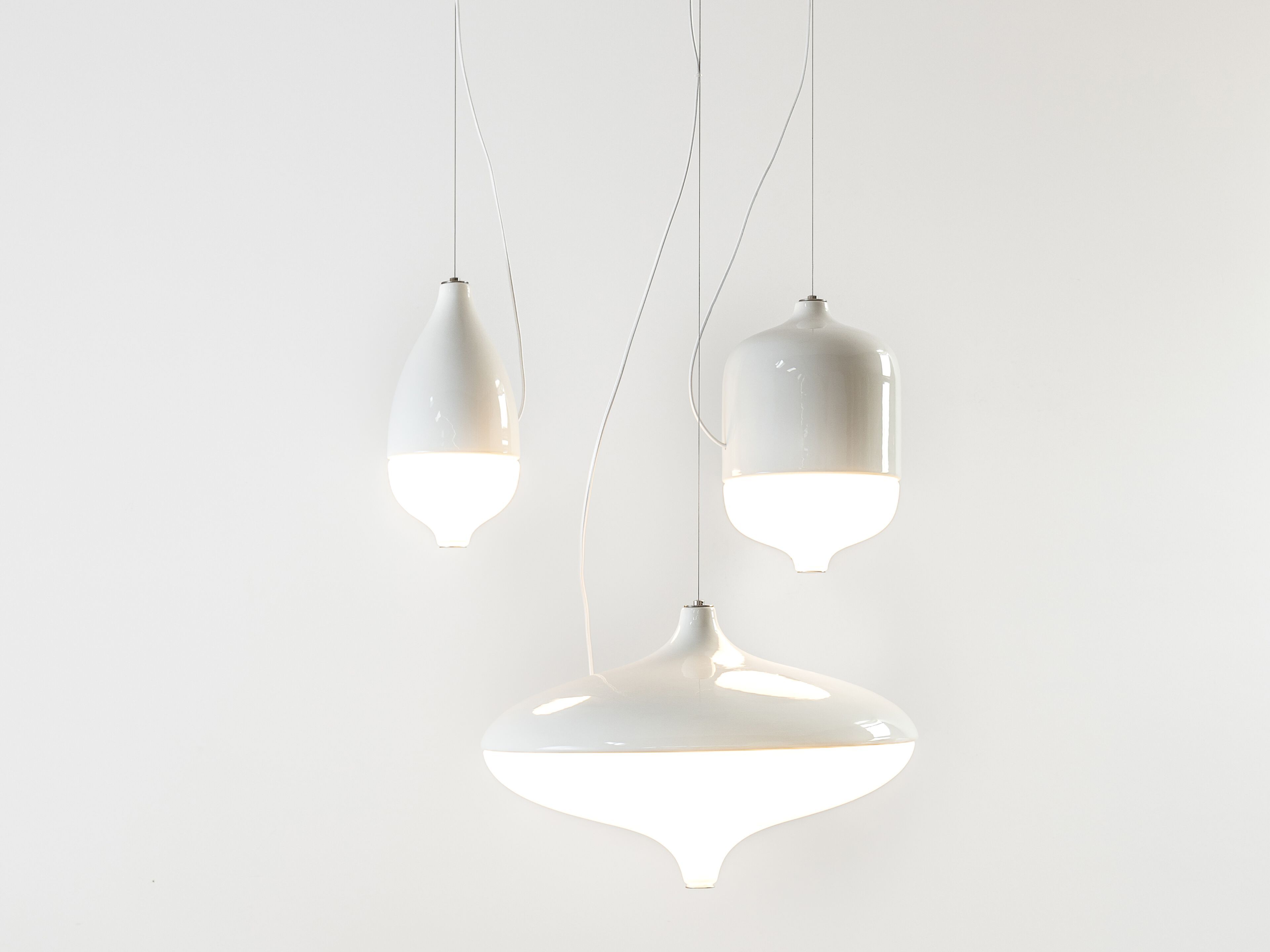 Керамический и стеклянный светодиодный подвесной светильник Hind Rabii T-Cotta ARCH-00039408 - Вид №7