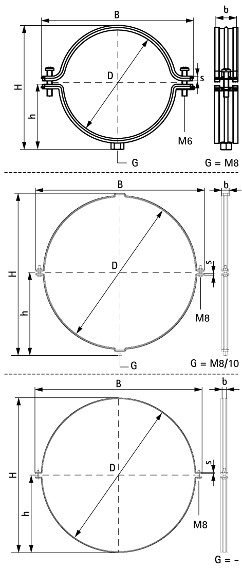 4115160 BIS Aero® Вентиляционные хомуты для вентиляционных труб walraven  - Вид №1