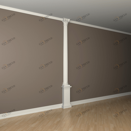 ЕВРОПЛАСТ 1.10.301 Полуколонна Пенополиуретан 