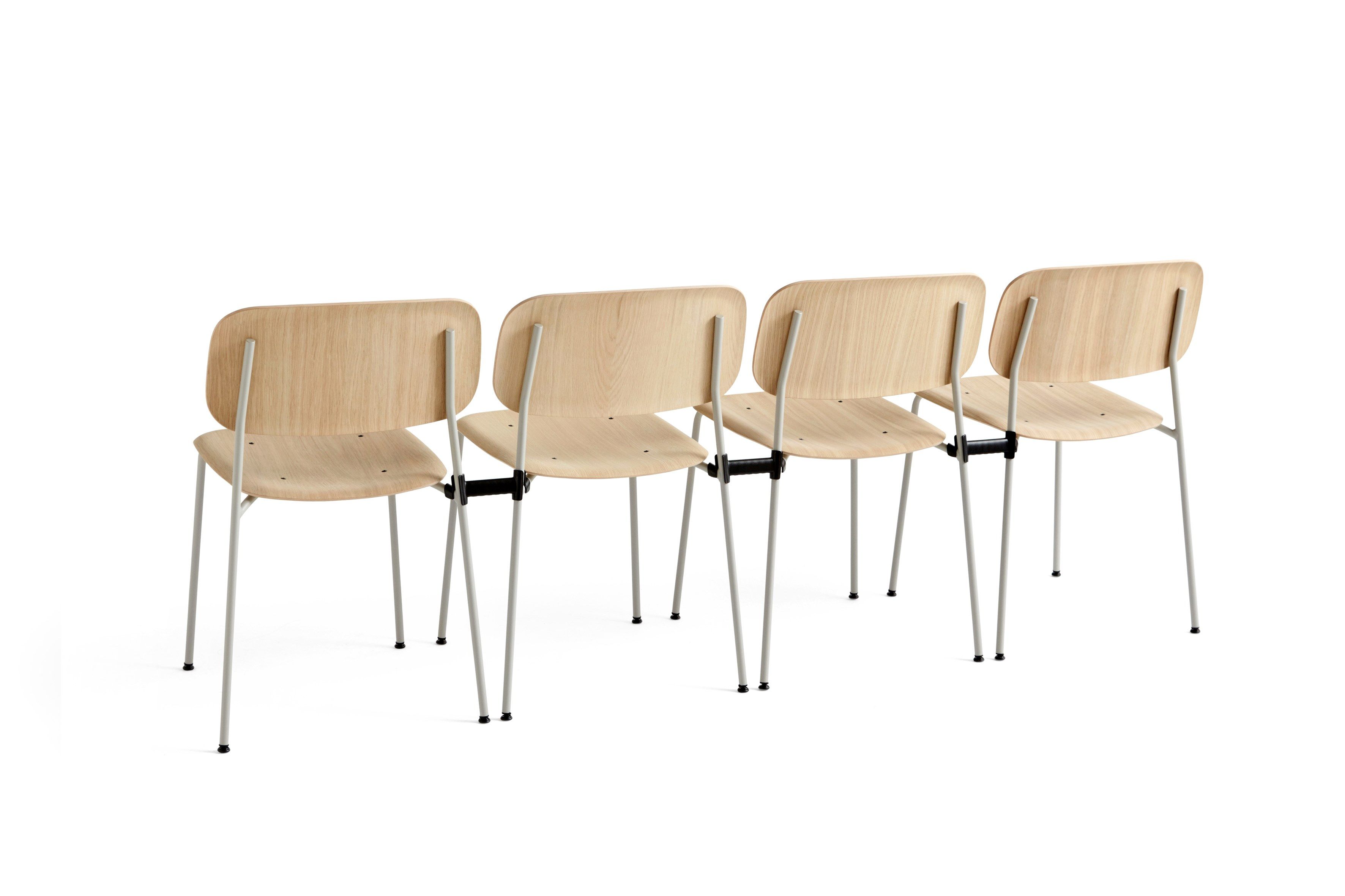 Штабелируемый стул из стали и дерева Hay Soft Edge ARCH-00113713 - Вид №8