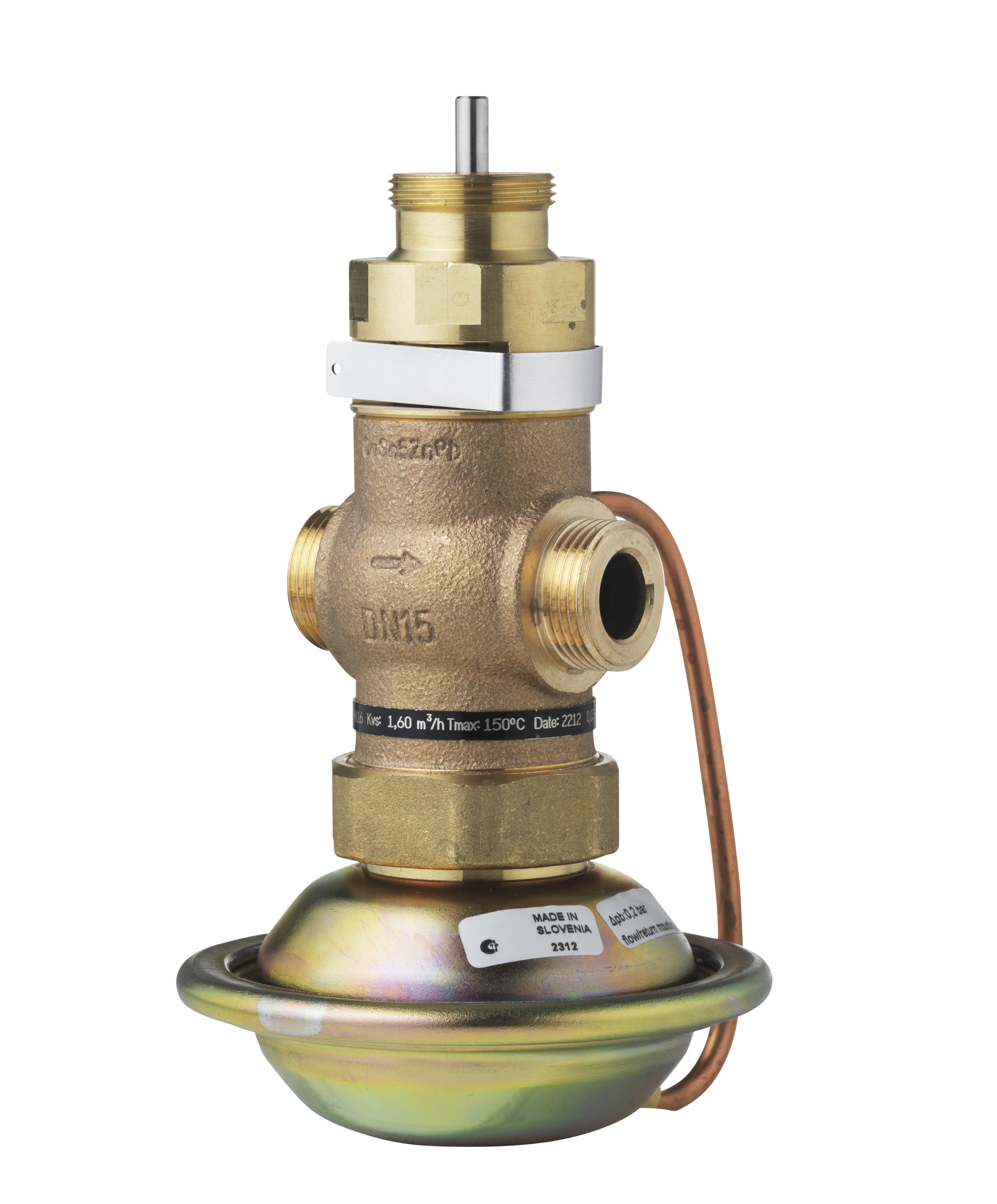 Danfoss Клапан регулирующий комбинированный AVQM с наружной резьбой или фланцевый Комб. р-рAVQM PN16 15/4//0,2/резьб. 003H6737  - Вид №7