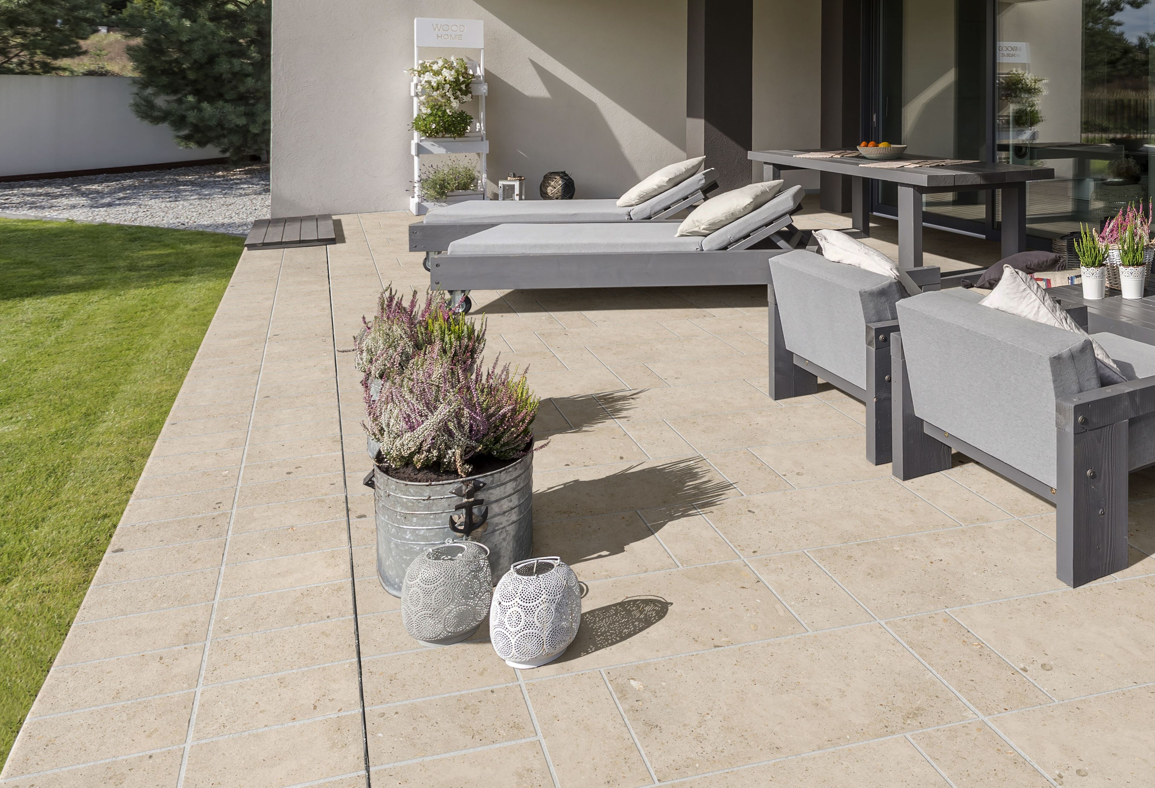 Пол / облицовка керамогранита с эффектом камня KERADOM NATIVA ARCH-00102493 - Вид №1