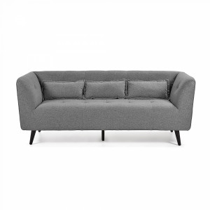 069444 Диван 3х местный темно-серый La Forma Saffron