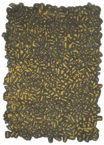 Warli Ковер ручной работы из шерсти Tuftati