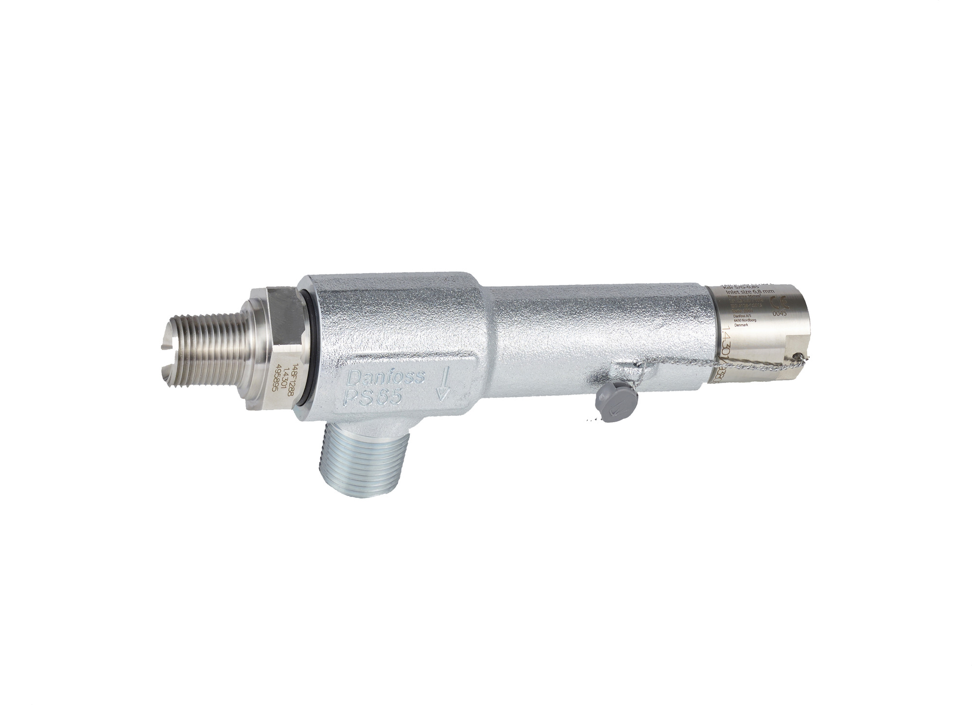 Danfoss SFA 10 — предохранительные клапаны, зависящие от противодавления с уставкой открытия 10-65 бар SFA 10H T 250 Клапан предохранительный 148F4250  - Вид №10