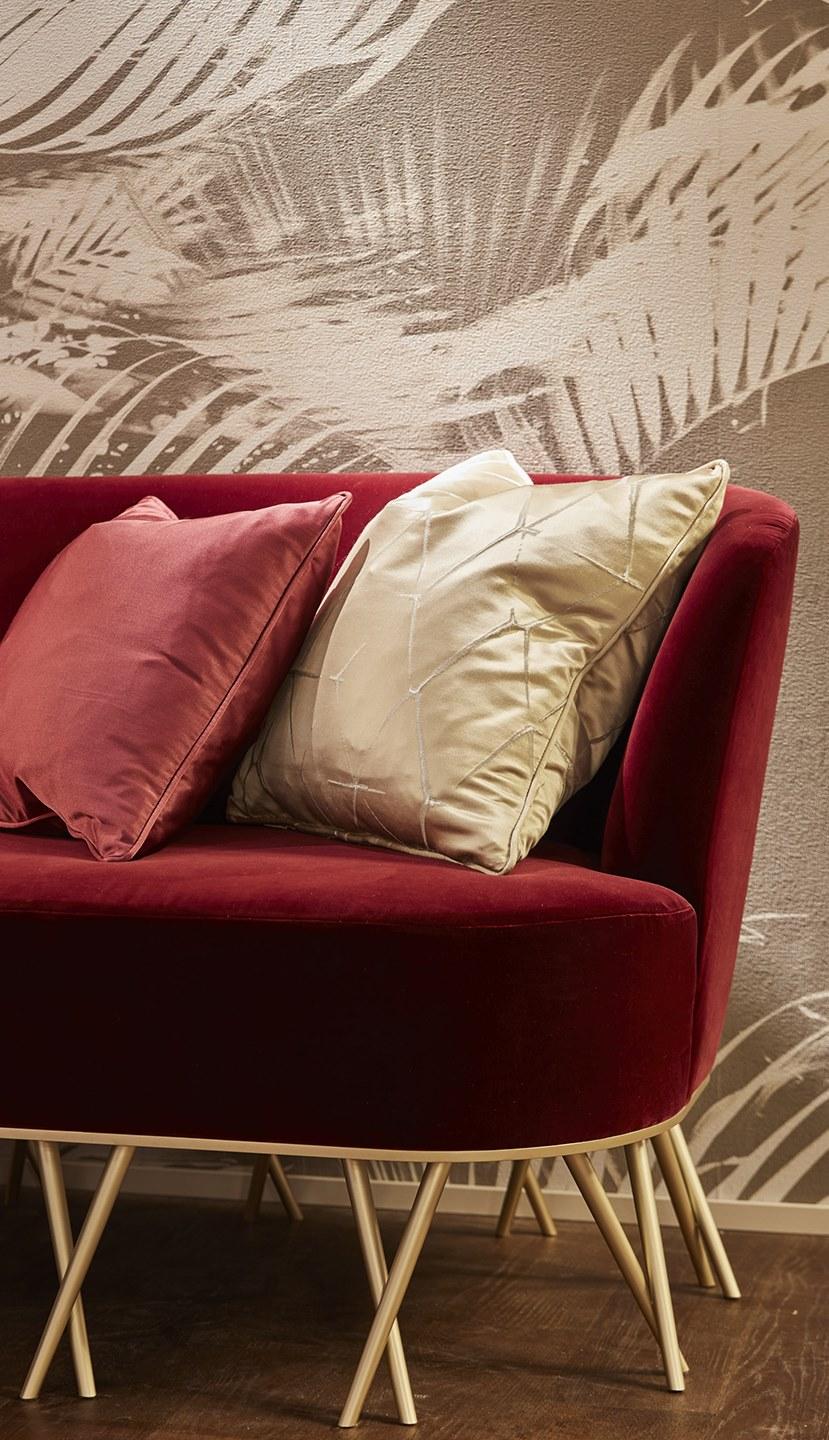 Paolo Castelli Бархатный диван Orus sun-id-1492183 - Вид №5