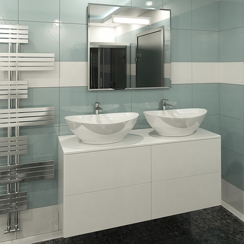 Orange Ot-130TuMDF Тумба подвесная Otto без раковин Белый sun-id-1517191 - Вид №2