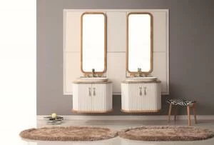 Зеркало RIVOLI 60 арт.TS-RI906-M-G Золото