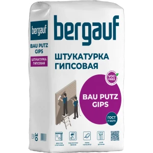 Штукатурка гипсовая Bergauf Bau Putz Gips 30 кг