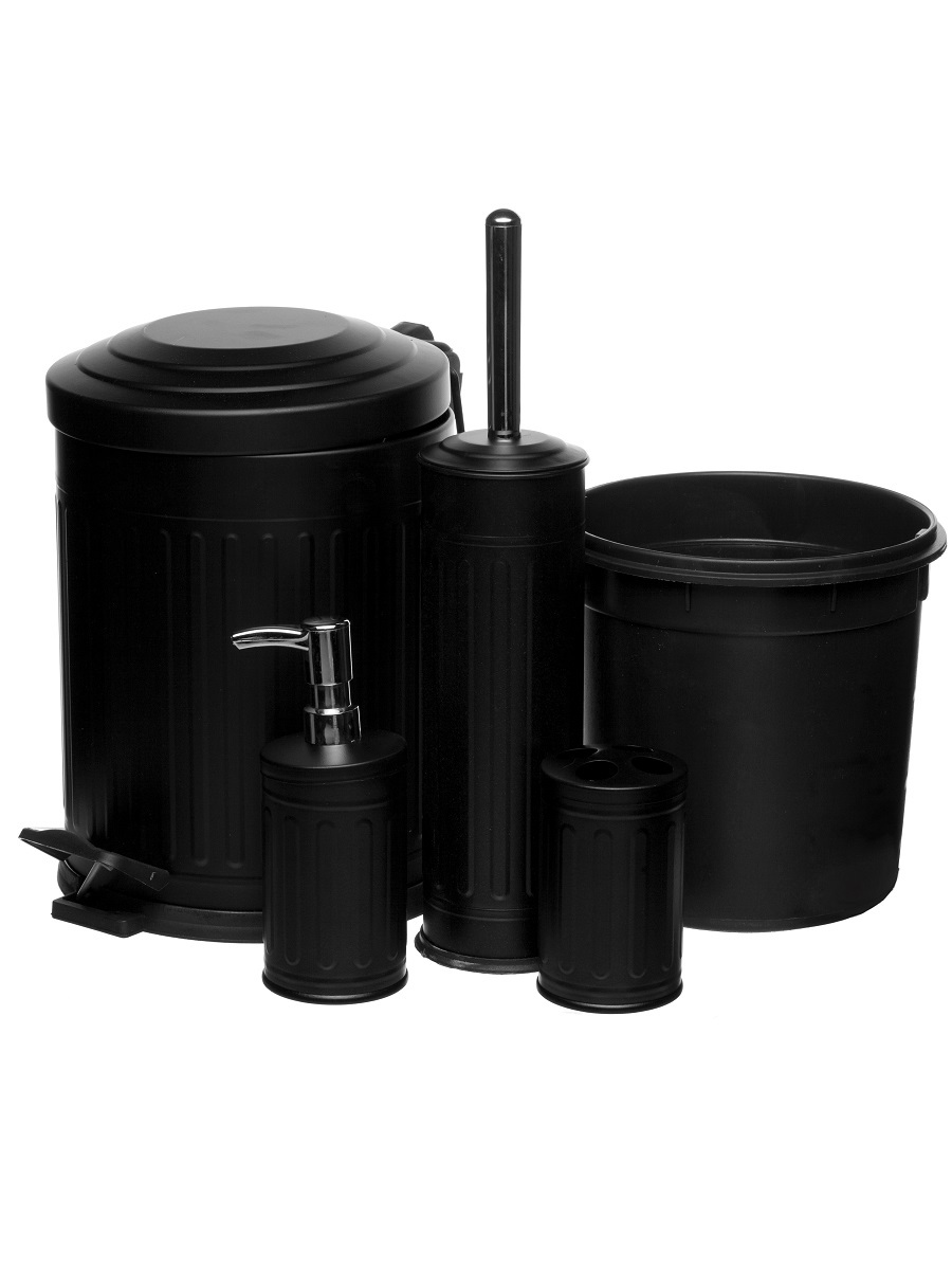 Набор аксессуаров для ванны Apus 4Set Black NAVAKO 11077 - Вид №2