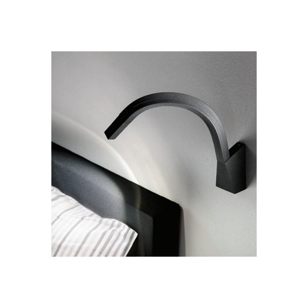 Linea Light 7227 Snake черное бра с трансформатором без выключателя на корпусе 90341 - Вид №1