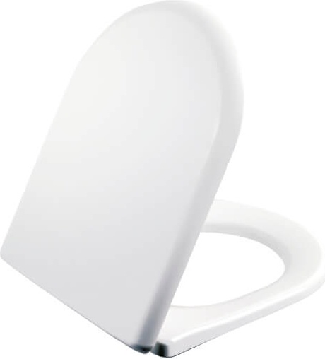 Сиденье для унитаза Amasra Duroplast White с пластиковыми петлями / KC0101.01.0000E Amasra Creavit  - Вид №1