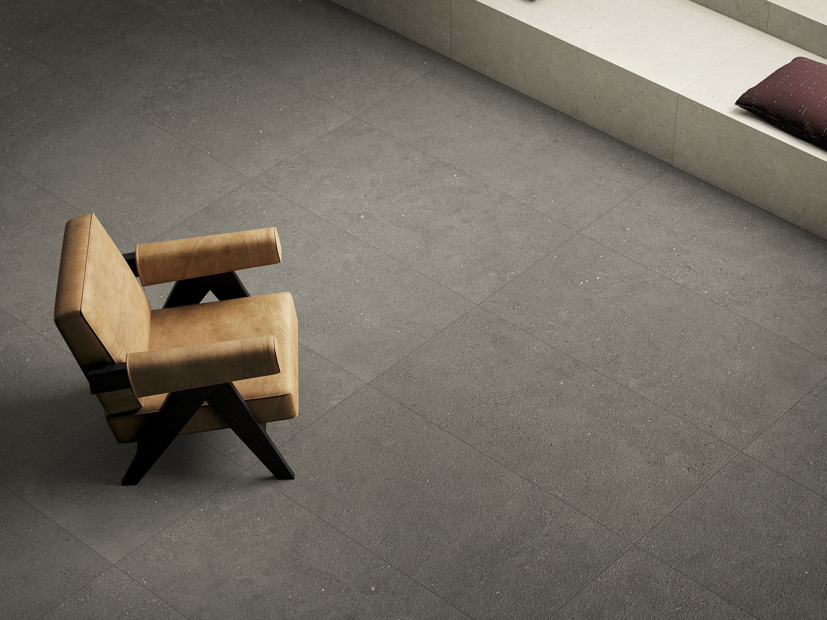 Пол / облицовка керамогранита с эффектом камня Fiandre сплошная ARCH-00087079