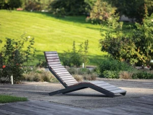 mmcité1 Садовая кушетка из стали и дерева  Rva150