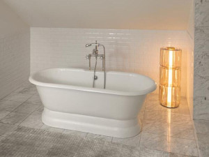 Стеклянный светодиодный торшер с диммером