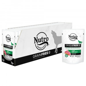 ПР0059461*24 Корм для собак Ягненок с морковью пауч 85г (упаковка - 24 шт) NUTRO