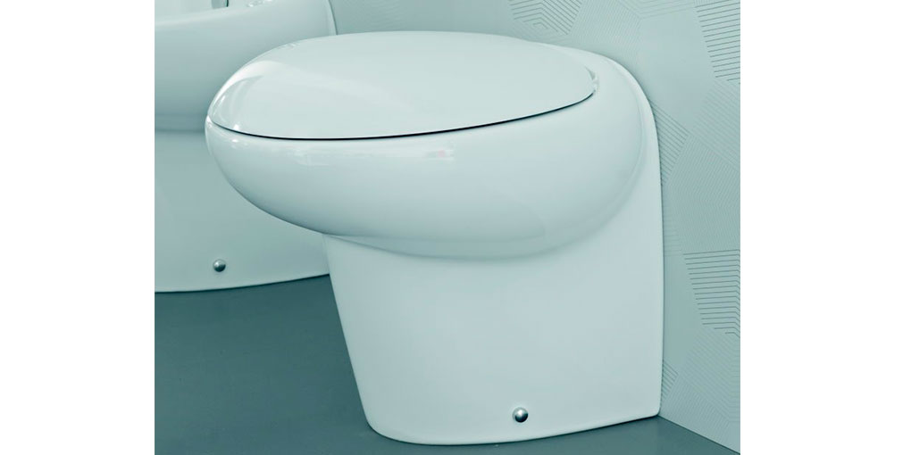 TA10 Приставной унитаз напольный Белый Ceramica Hidra TAO Италия - Вид №1