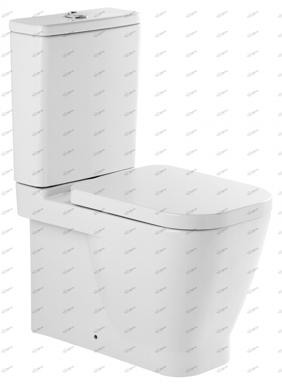 134022004 Компакт унитаз с бачком Белый Sanindusa Look Португалия