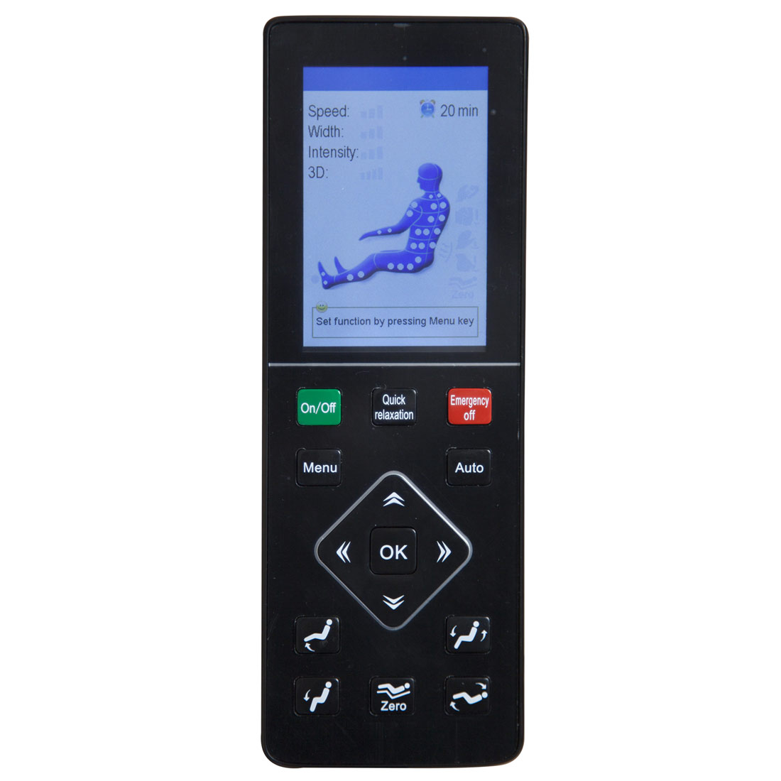 Массажное кресло rolfing (черное) GESS sun-id-2068237 - Вид №5