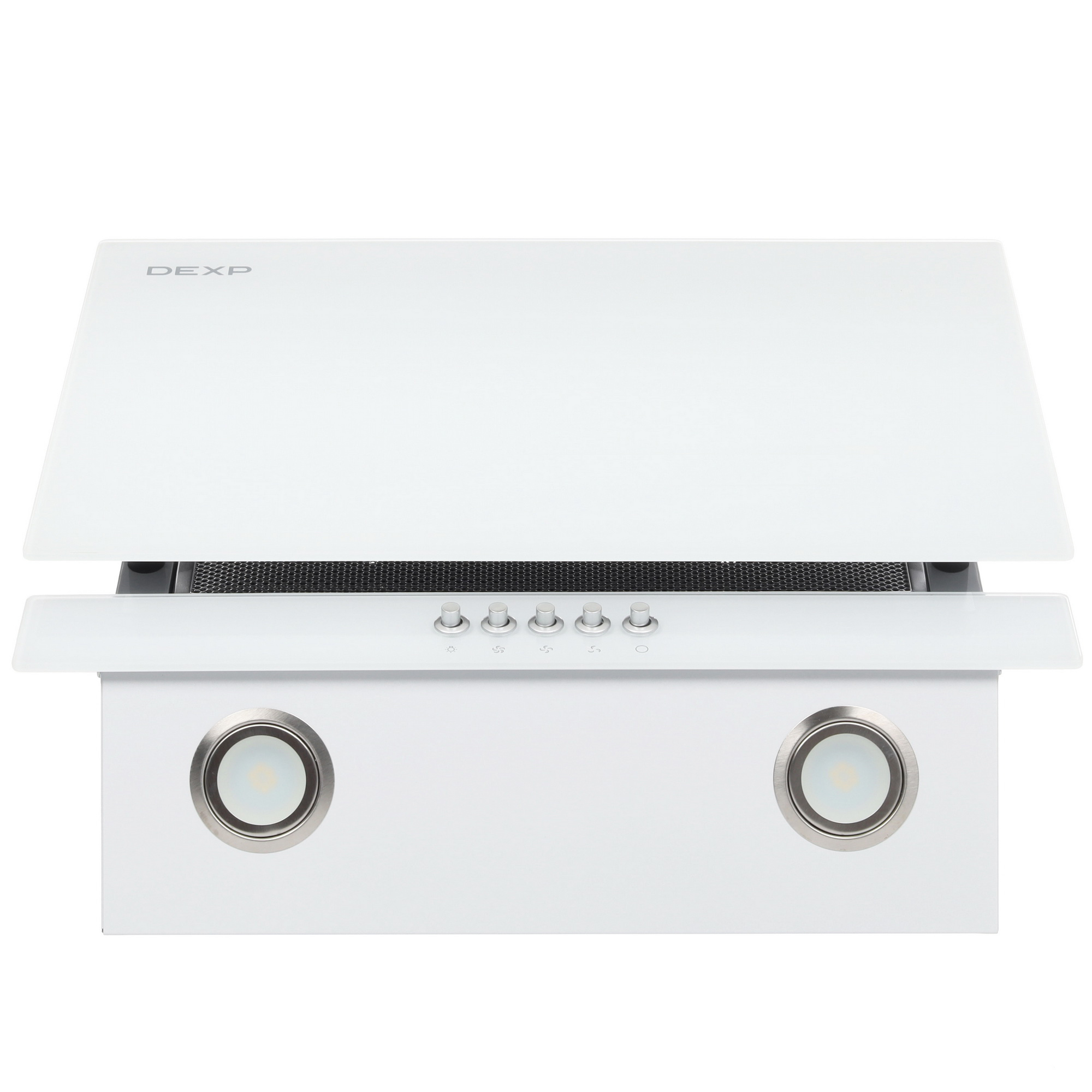 9089195 Вытяжка наклонная DEXP SC50W-700 белый/белый STDN-0083270 - Вид №6